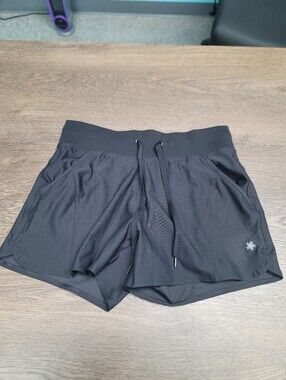 Tek Gear DryTek Black Athic Short Womens Small